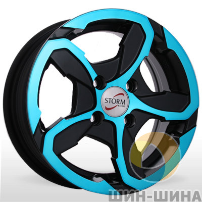 Диски Z 401 MtBPBlu (Matt Black Polished Blue) Storm
